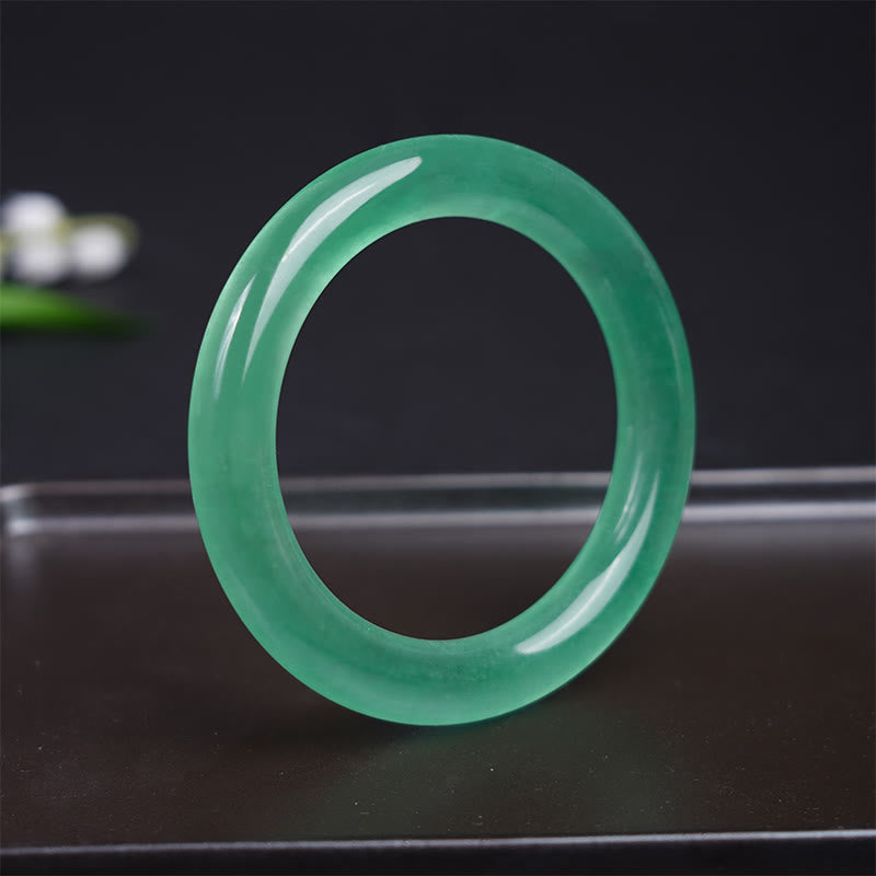Buddha Stones Natuurlijke jade geluks- en Bangle-armband - image 1