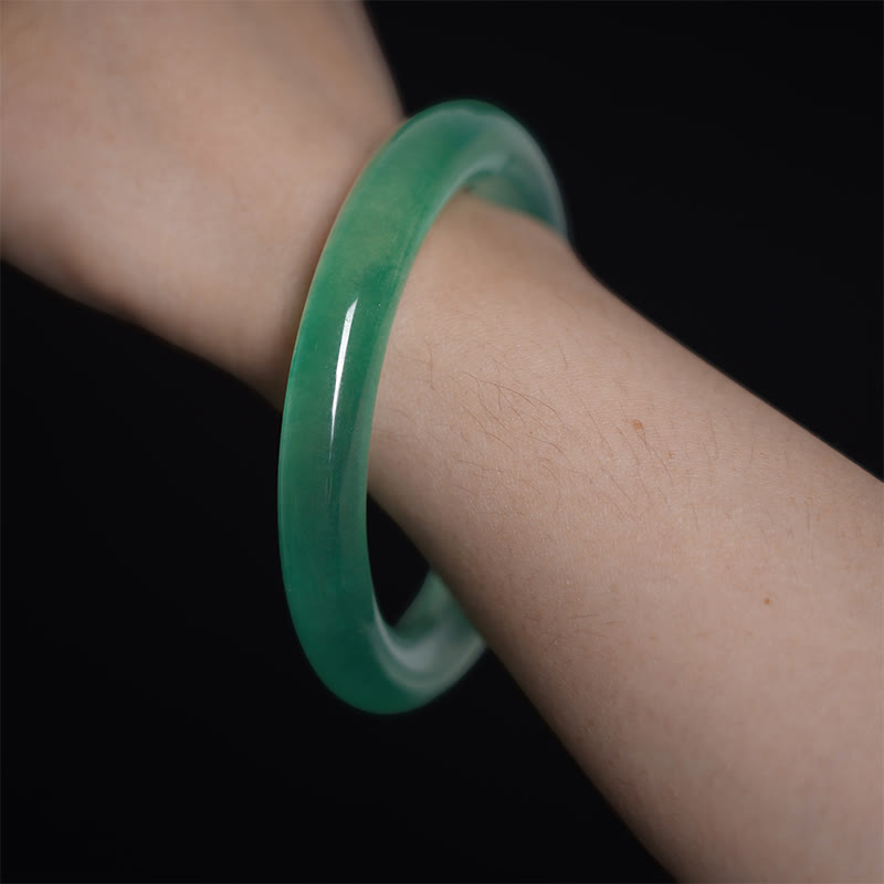 Buddha Stones Natuurlijke jade geluks- en Bangle-armband - image 4