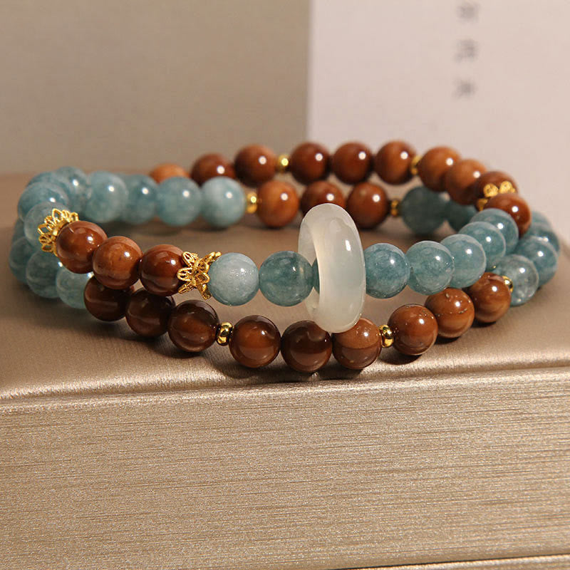 Buddha Stones Kuka Seed Jade Armband - image 1