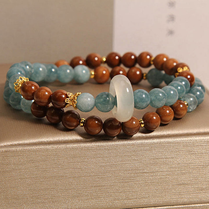 Buddha Stones Kuka Seed Jade Armband - image 1