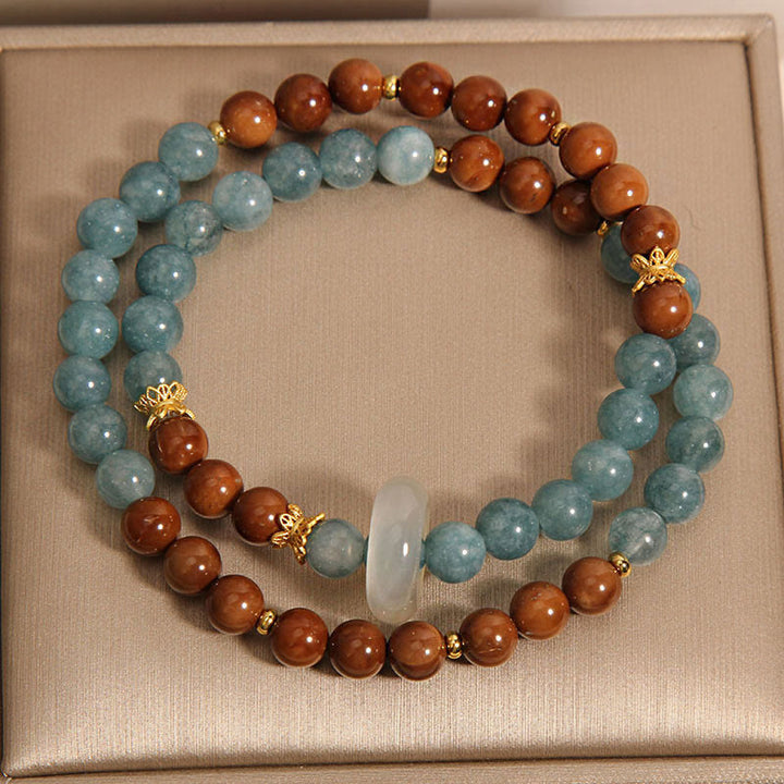 Buddha Stones Kuka Seed Jade Armband - Kuka-zaadjade (Polsomtrek: 15-19 cm) - image 0