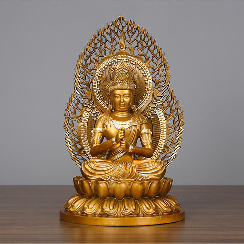 Buddha Stones Tathagata Boeddha beeldje, Sereniteit, koperen beeld, huisgeschenk, decoratie - image 12