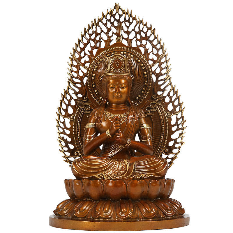 Buddha Stones Tathagata Boeddha beeldje, Sereniteit, koperen beeld, huisgeschenk, decoratie - image 16