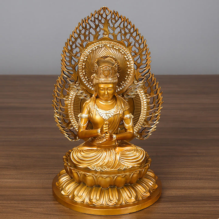 Buddha Stones Tathagata Boeddha beeldje, Sereniteit, koperen beeld, huisgeschenk, decoratie - image 10