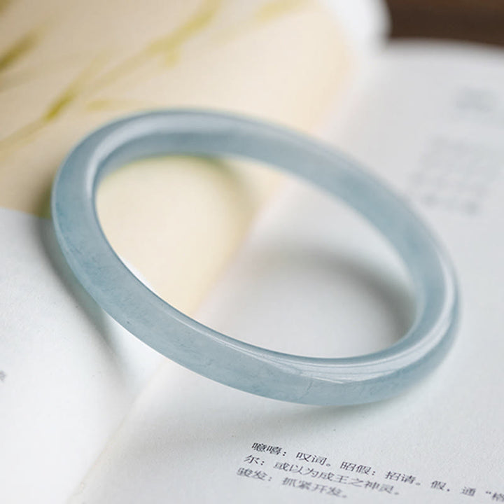 Buddha Stones Armband aquamarijn Serenity Bangle - image 8