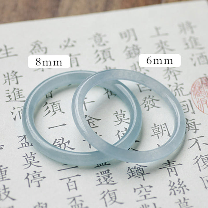 Buddha Stones Armband aquamarijn Serenity Bangle - image 15
