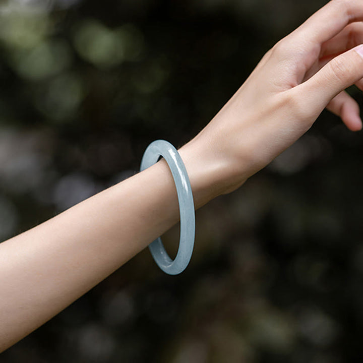 Buddha Stones Armband aquamarijn Serenity Bangle - image 3