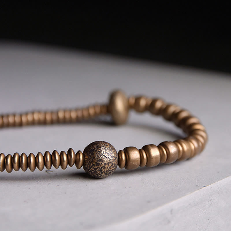 Buddha Stones Armband van koper en messing - image 13
