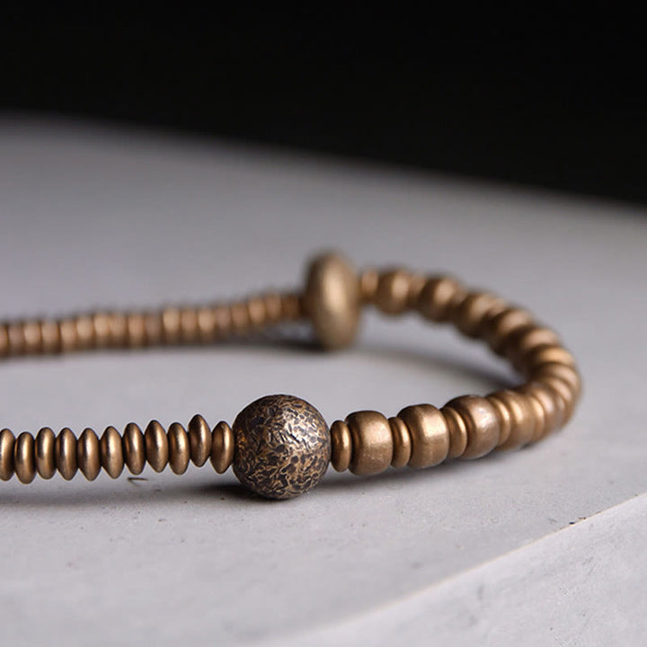 Buddha Stones Armband van koper en messing - image 13