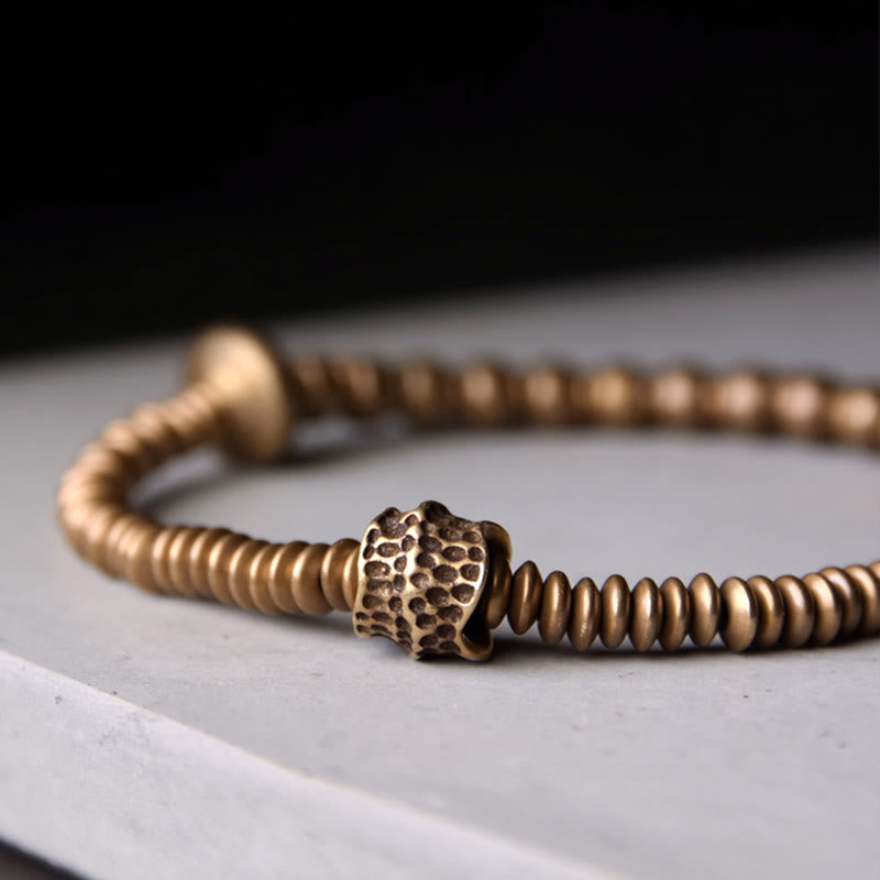Buddha Stones Armband van koper en messing - image 2
