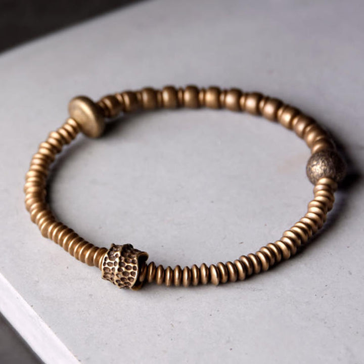 Buddha Stones Armband van koper en messing - image 1