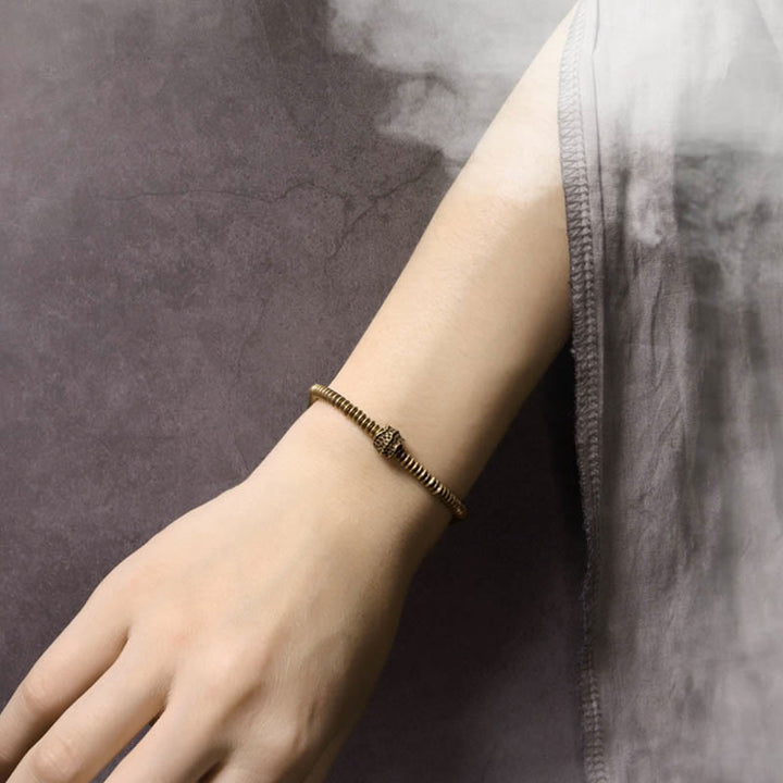 Buddha Stones Armband van koper en messing - image 3
