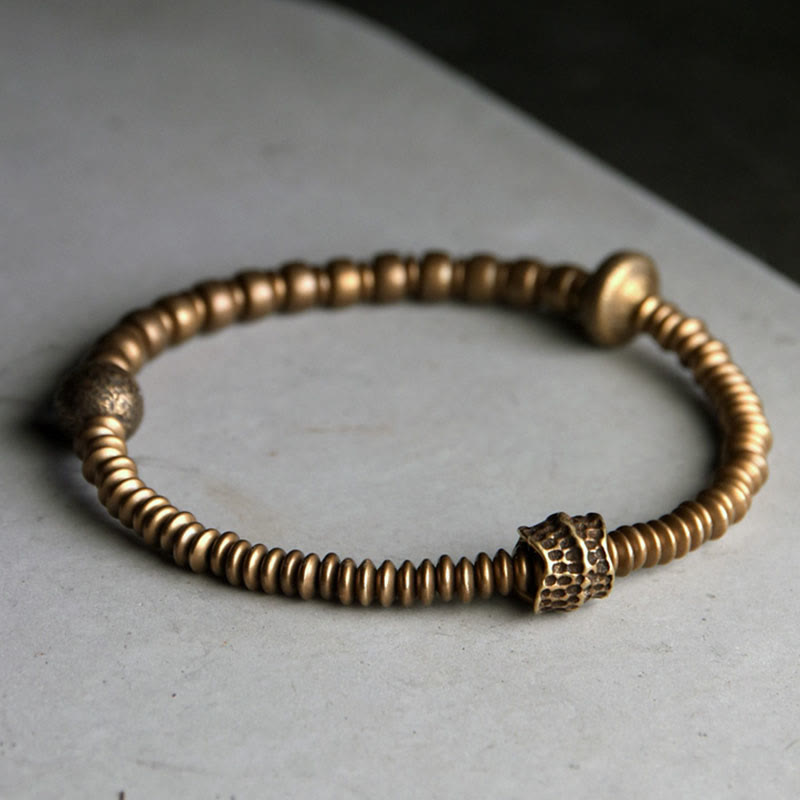 Buddha Stones Armband van koper en messing - image 10