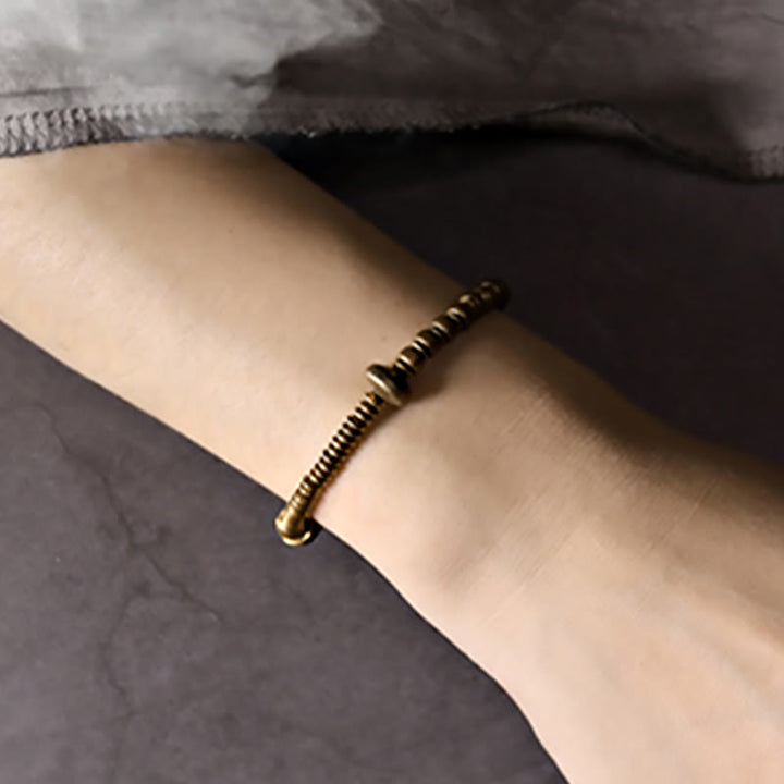 Buddha Stones Armband van koper en messing - image 4