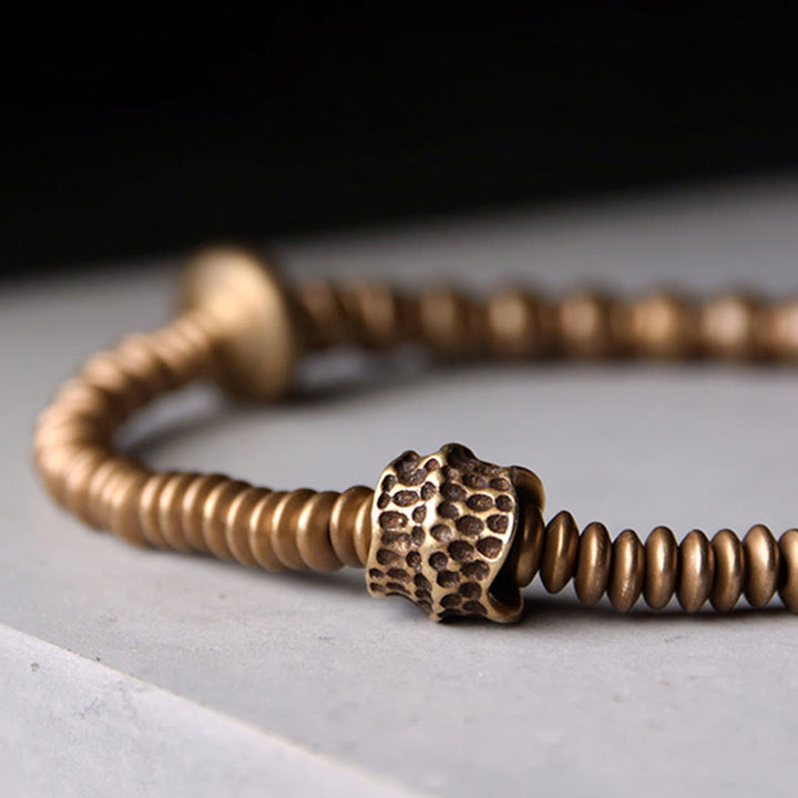 Buddha Stones Armband van koper en messing - image 12