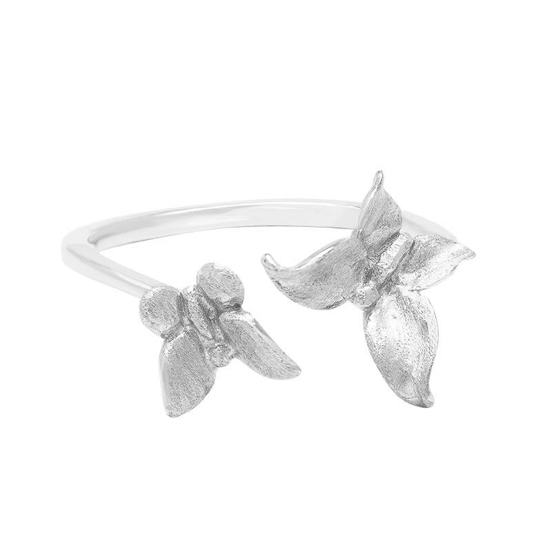 Buddha Stones 925 Sterling Zilveren Vlinder Ring - image 11