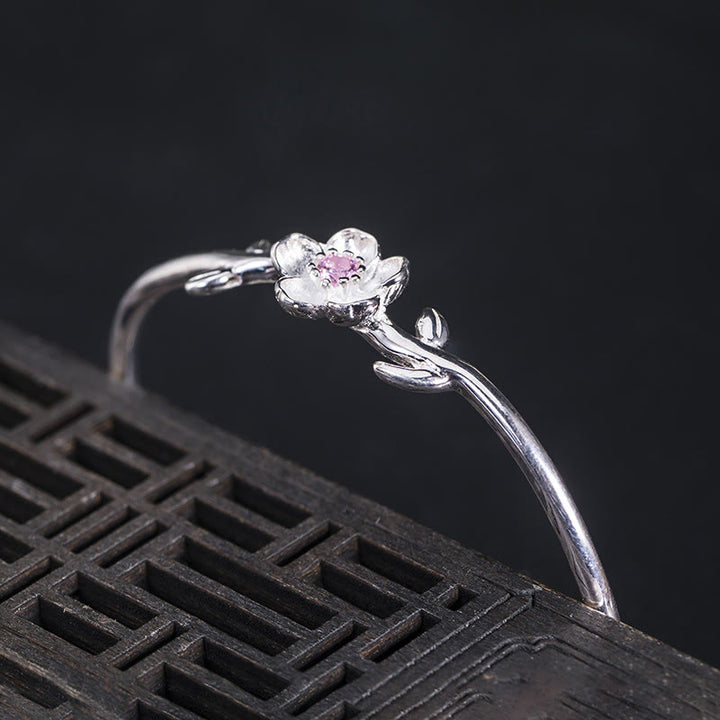 Buddha Stones 925 Sterling Zilveren Geluksarmband met Bangle-armband - image 2