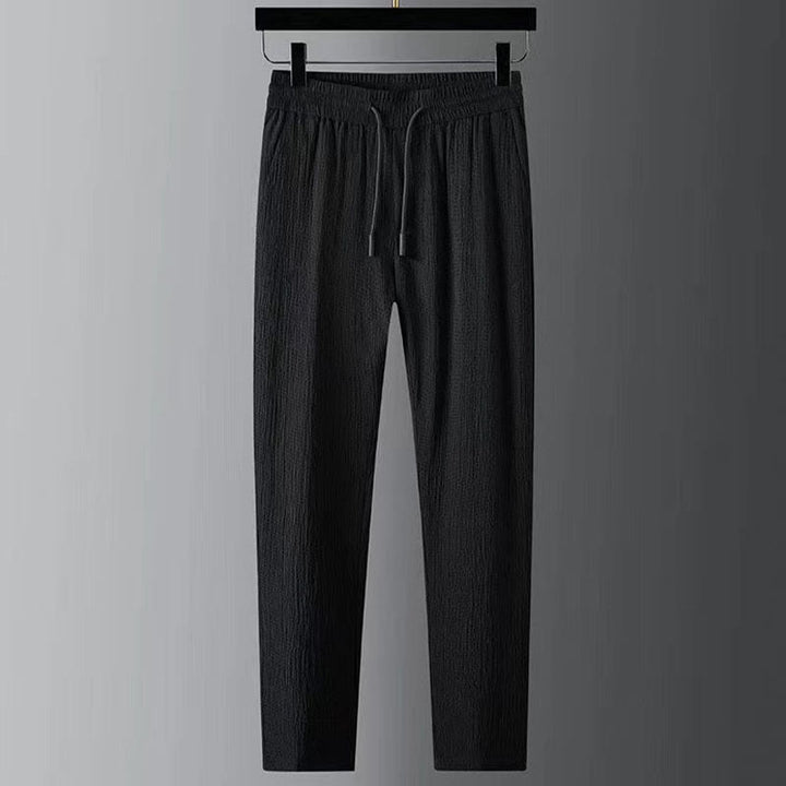 Buddha Stones Effenkleurige top met Lange mouw en broek, herenset - image 3