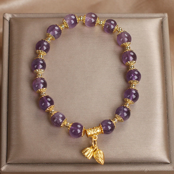 Buddha Stones Armband met amethist verhoogt de adellijke status - image 9