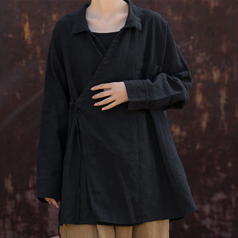 Buddha Stones Meditate Ramie katoenen kleding - image 18