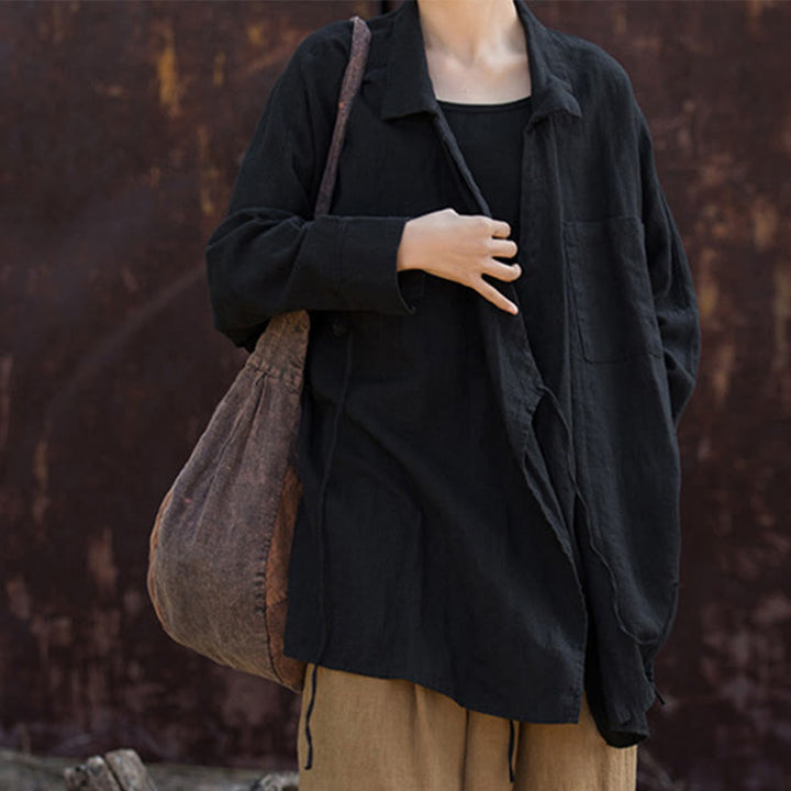 Buddha Stones Meditate Ramie katoenen kleding - image 21