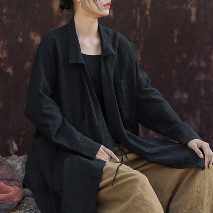 Buddha Stones Meditate Ramie katoenen kleding - image 26