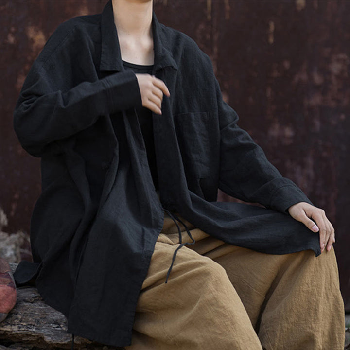 Buddha Stones Meditate Ramie katoenen kleding - image 27