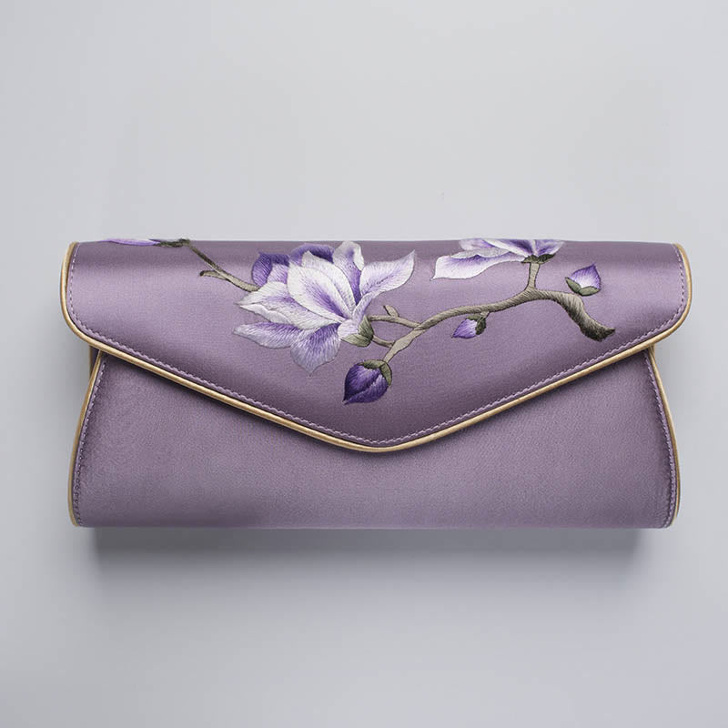 Buddha Stones Magnolia Su Geborduurde Trouwtas Portemonnee Handtas Schoudertas (crossbody) - image 16