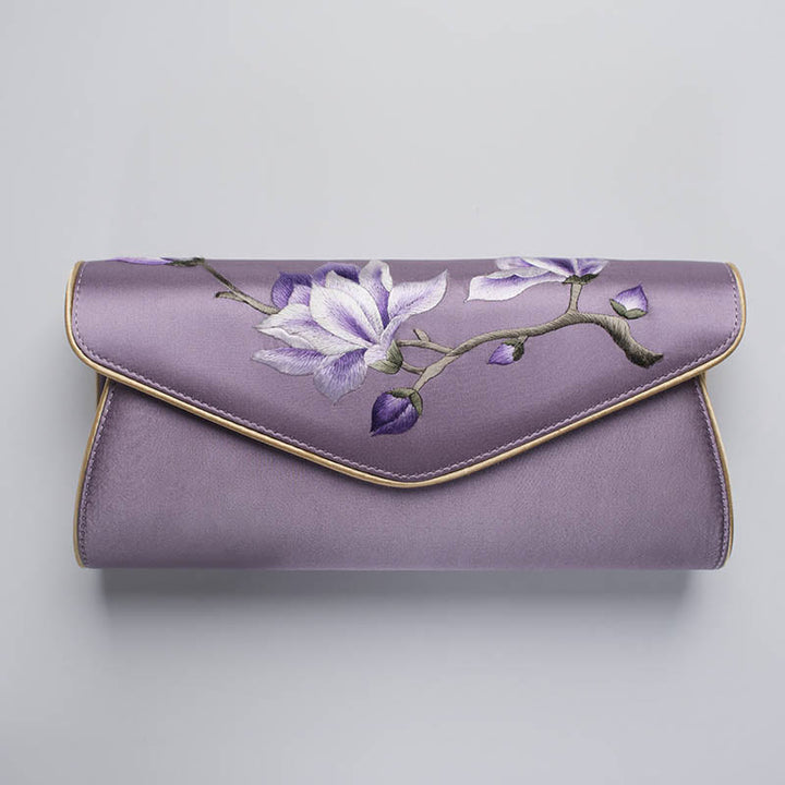 Buddha Stones Magnolia Su Geborduurde Trouwtas Portemonnee Handtas Schoudertas (crossbody) - image 16