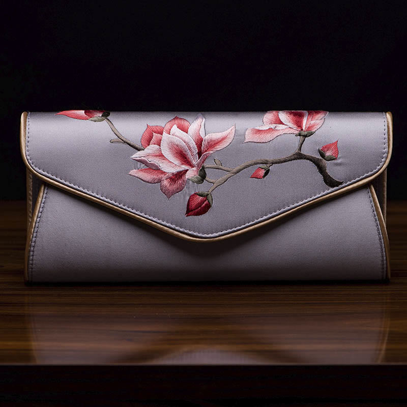 Buddha Stones Magnolia Su Geborduurde Trouwtas Portemonnee Handtas Schoudertas (crossbody) - image 21
