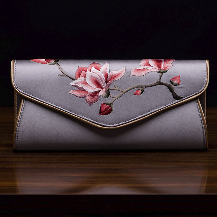 Buddha Stones Magnolia Su Geborduurde Trouwtas Portemonnee Handtas Schoudertas (crossbody) - image 21