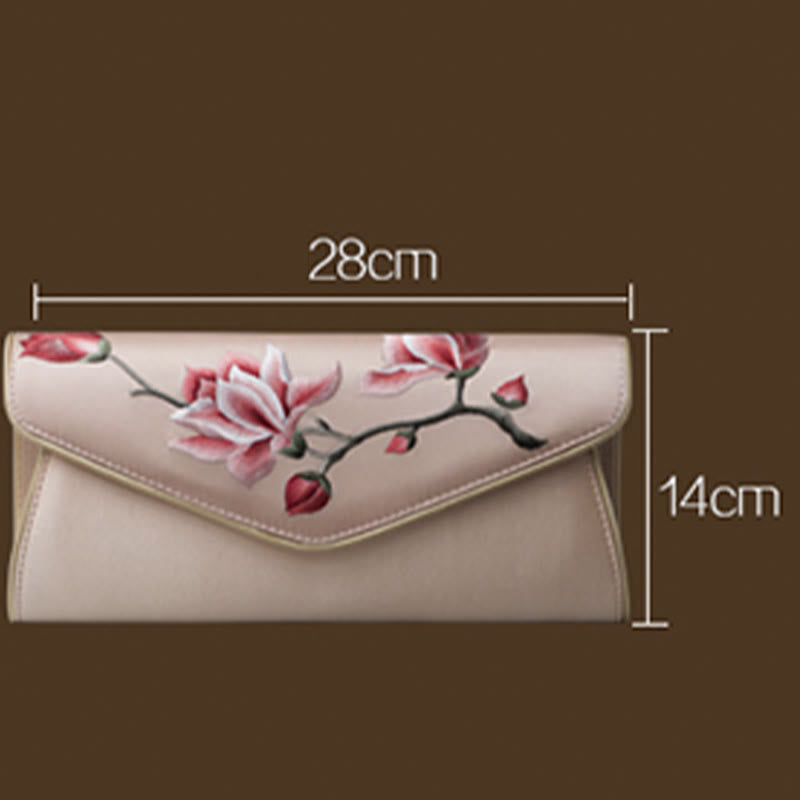 Buddha Stones Magnolia Su Geborduurde Trouwtas Portemonnee Handtas Schoudertas (crossbody) - image 13