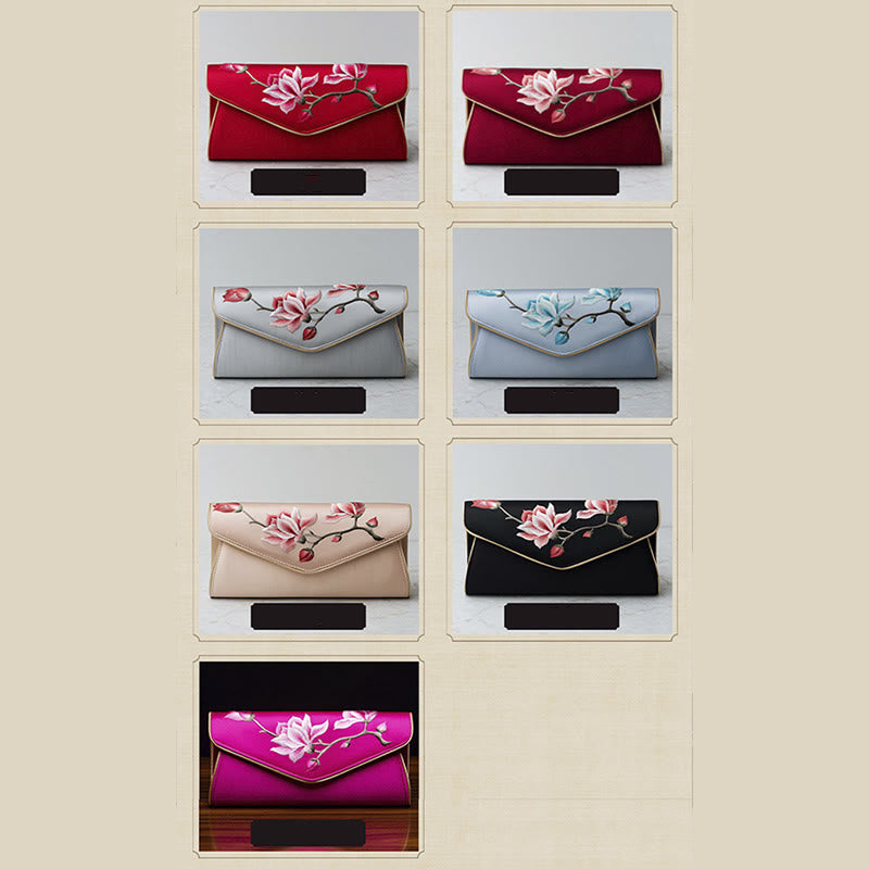 Buddha Stones Magnolia Su Geborduurde Trouwtas Portemonnee Handtas Schoudertas (crossbody) - image 26