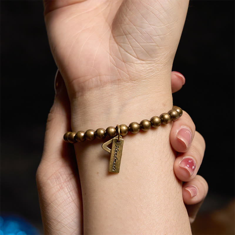 Buddha Stones Armband met koperen kralen - image 4