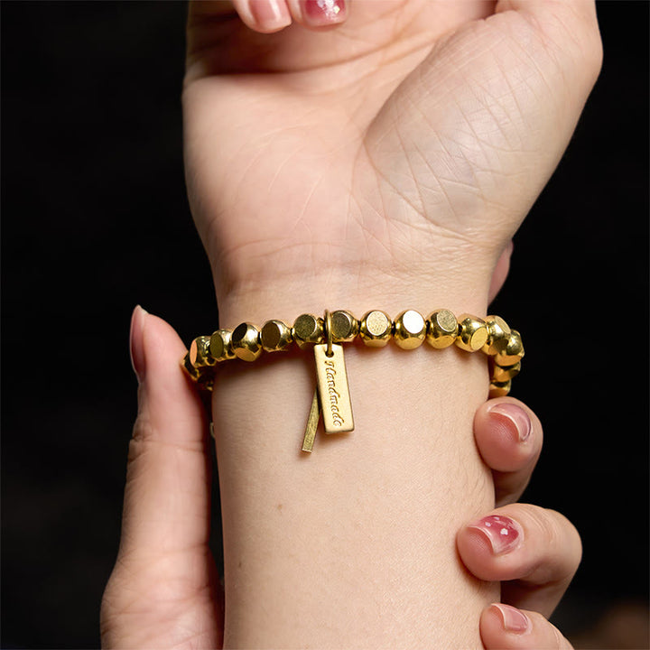 Buddha Stones Helende Armband van messing en koper - image 5