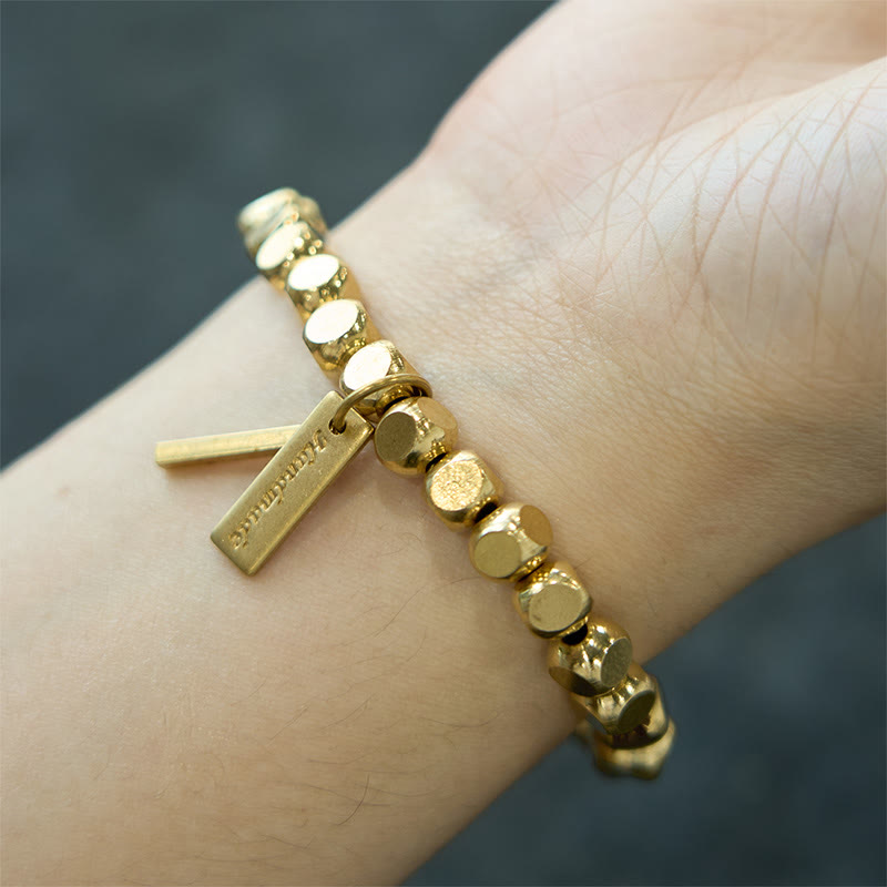 Buddha Stones Helende Armband van messing en koper - image 6