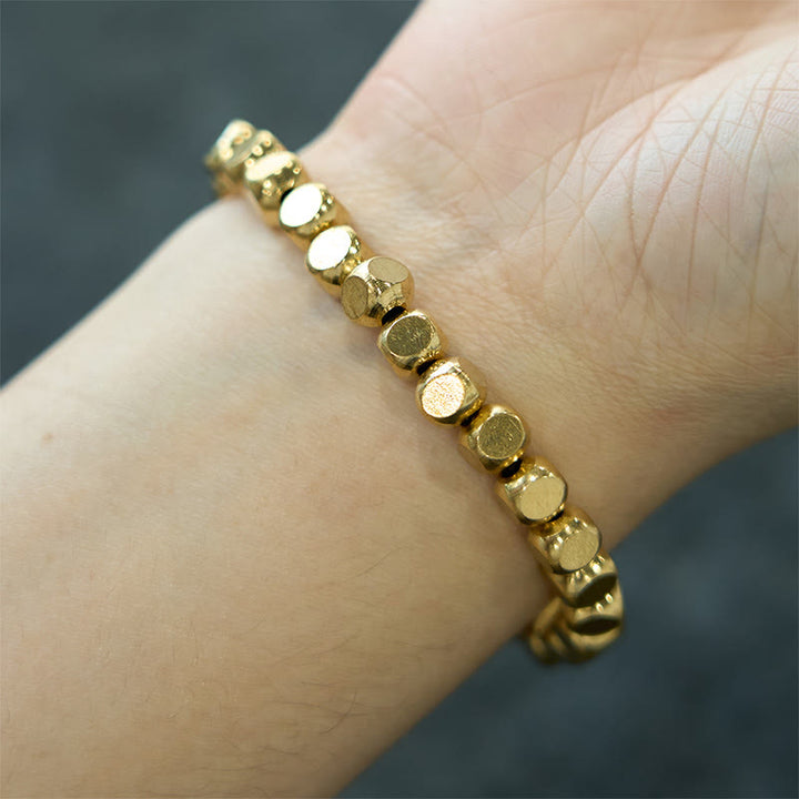 Buddha Stones Messing koperen geluksarmband voor Armband - image 8