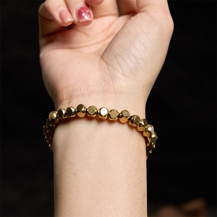 Buddha Stones Messing koperen geluksarmband voor Armband - image 5