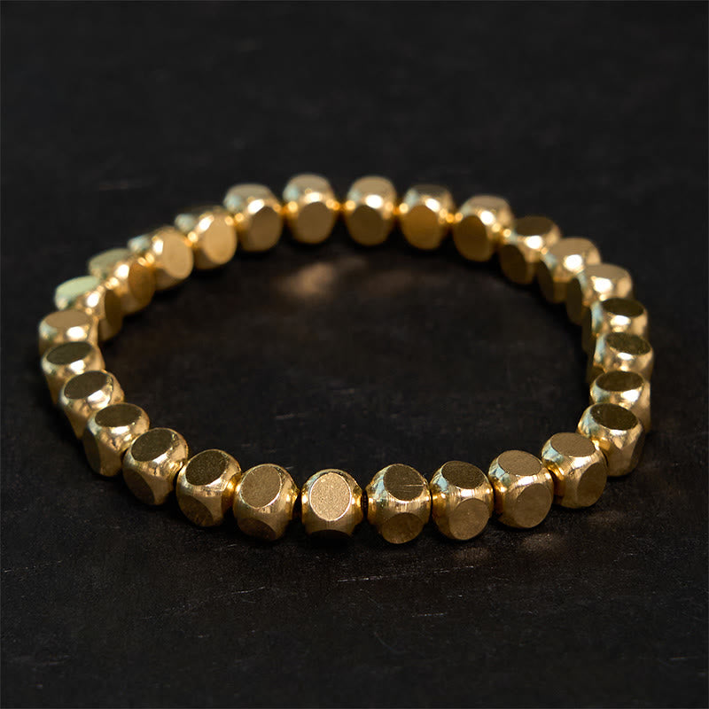 Buddha Stones Messing koperen geluksarmband voor Armband - Messing (Polsomtrek: 20-21 cm) - image 0