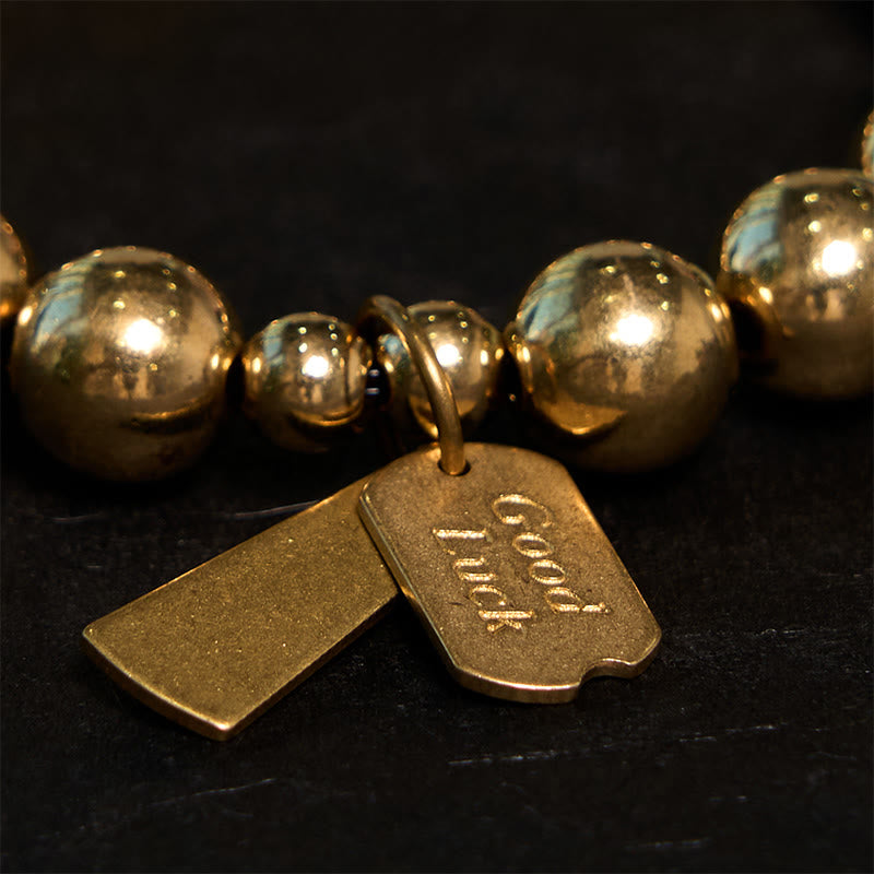 Buddha Stones Helende Armband van messing en koper - image 2