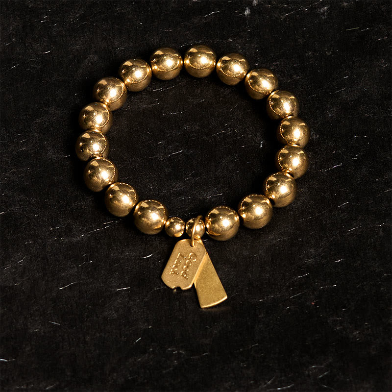 Buddha Stones Helende Armband van messing en koper - image 1