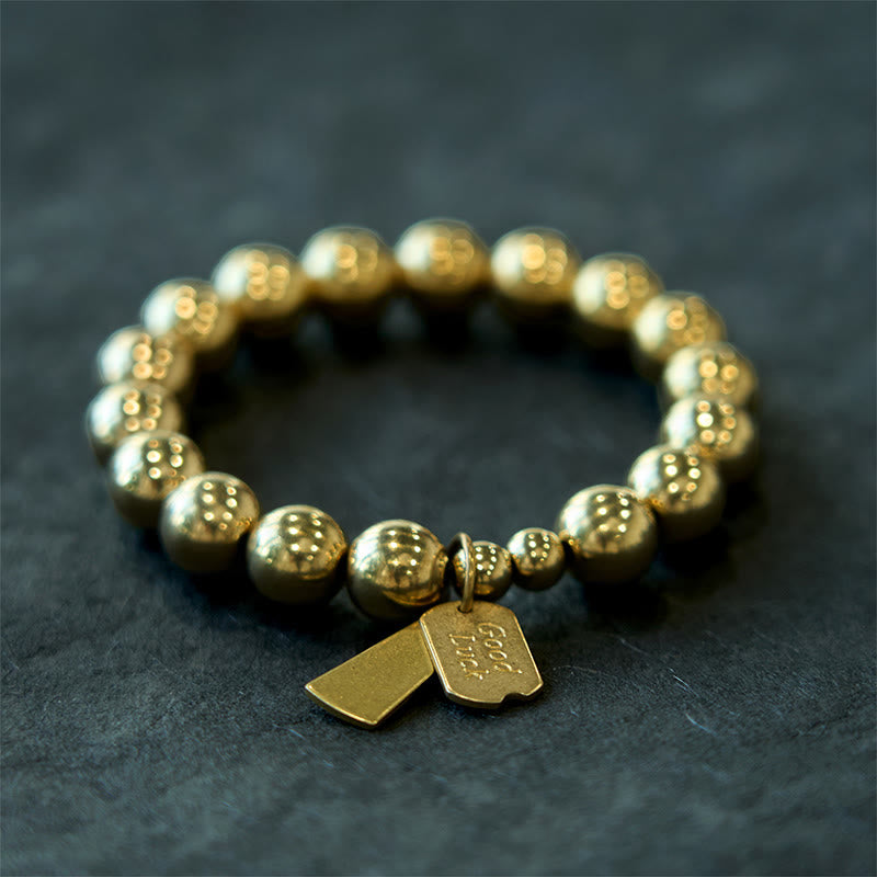 Buddha Stones Helende Armband van messing en koper - image 13