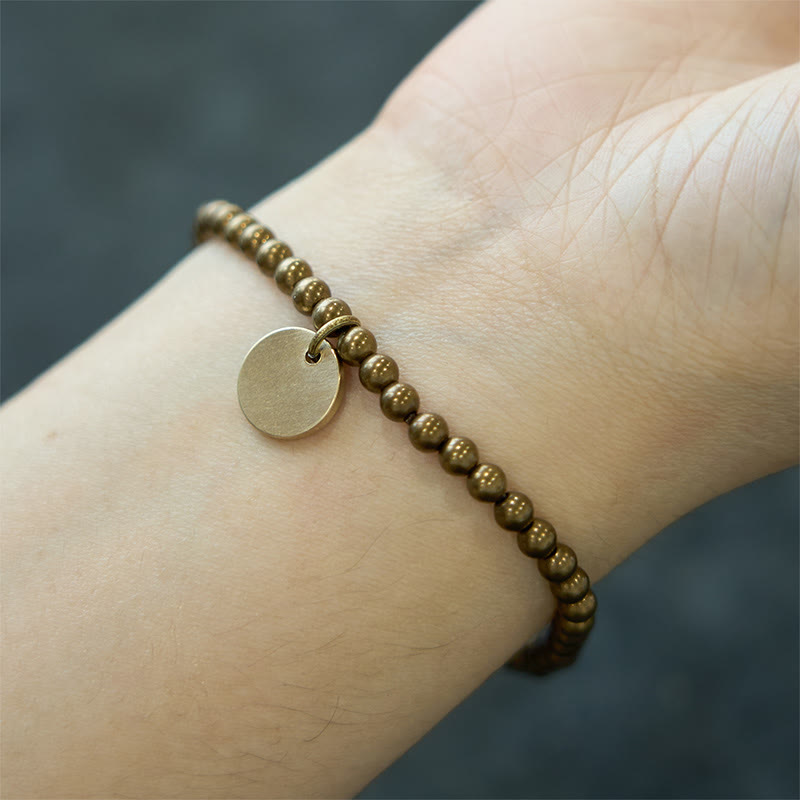 Buddha Stones Amekaji messing koperen Armband - image 7