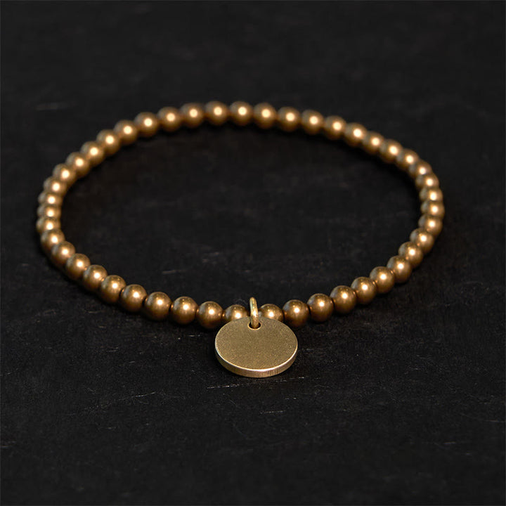 Buddha Stones Amekaji messing koperen Armband - Messing (Polsomtrek: 20-21 cm) - image 0
