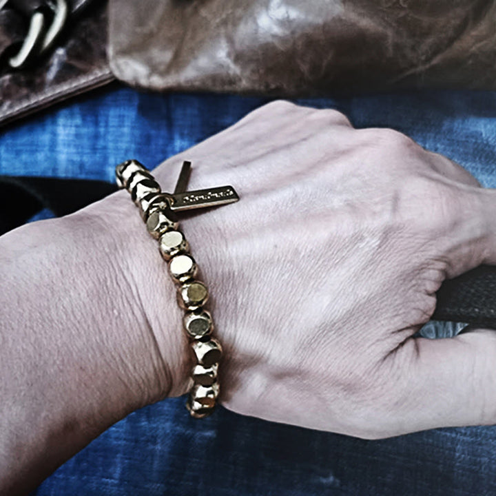 Buddha Stones Helende Armband van messing en koper - image 4