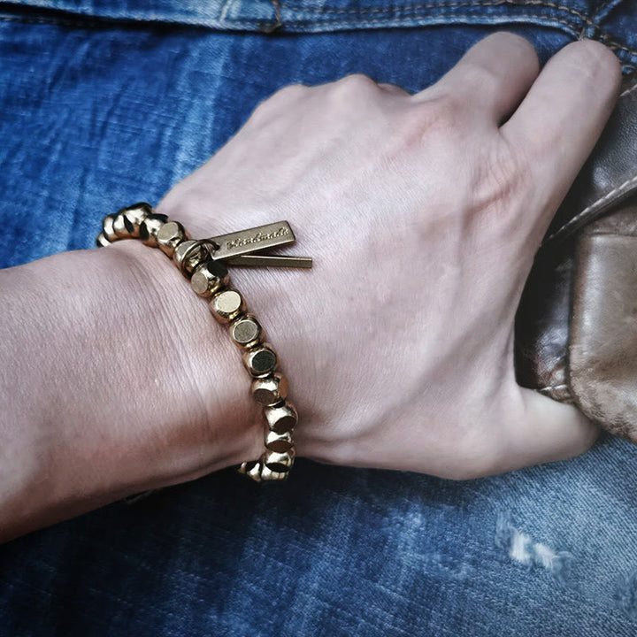 Buddha Stones Helende Armband van messing en koper - image 3