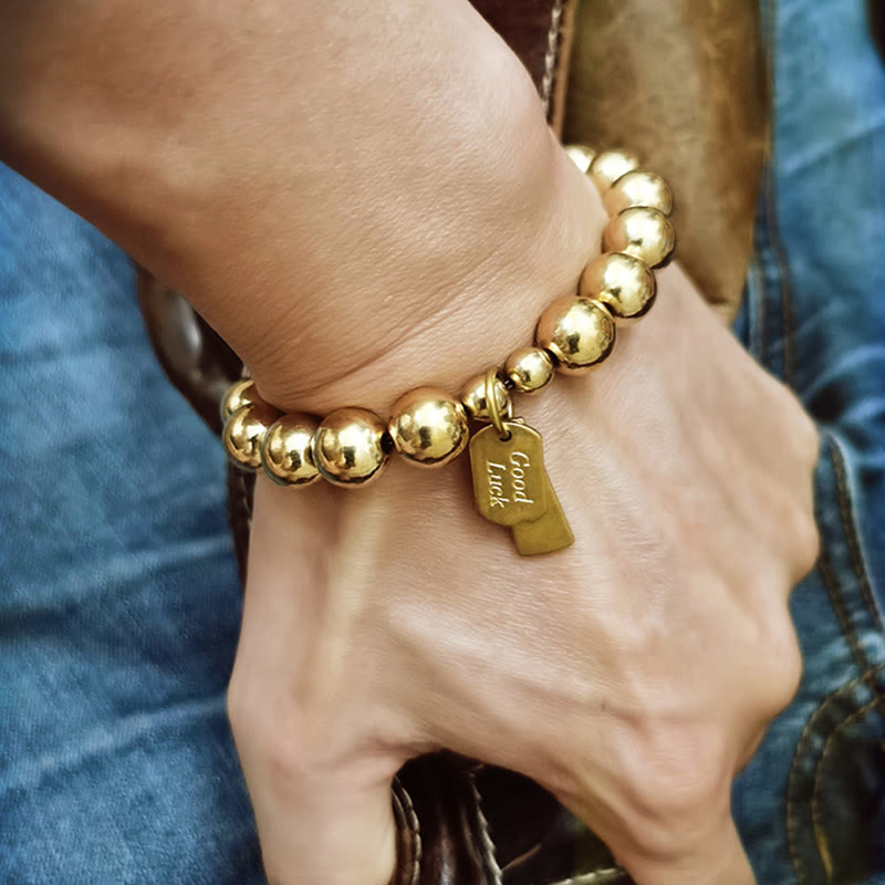 Buddha Stones Helende Armband van messing en koper - image 9