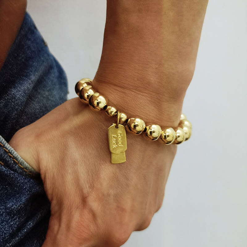 Buddha Stones Helende Armband van messing en koper - image 3