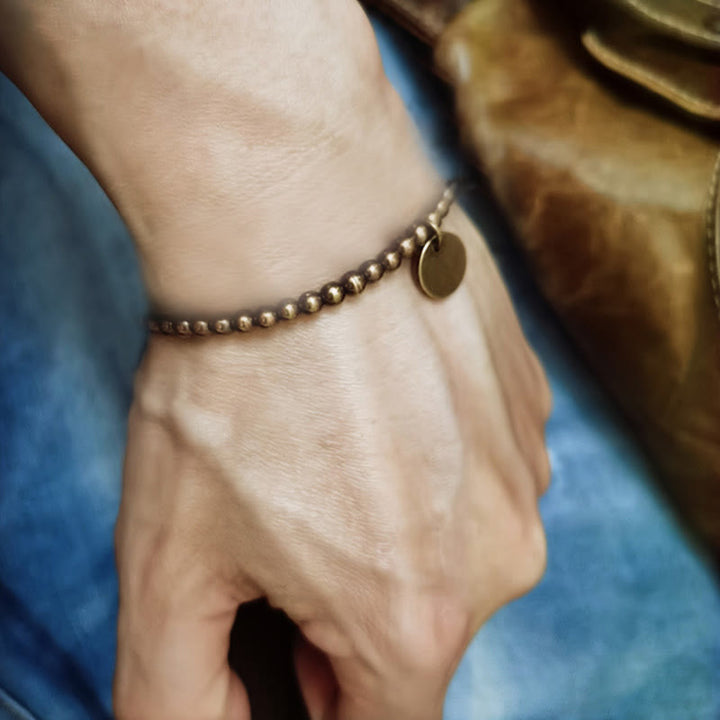 Buddha Stones Amekaji messing koperen Armband - image 4
