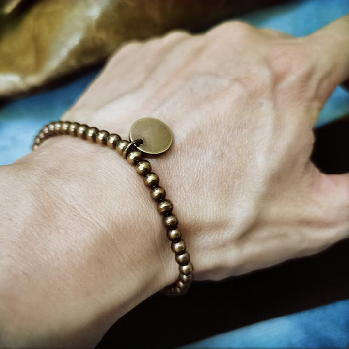 Buddha Stones Amekaji messing koperen Armband - image 3